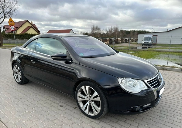 Volkswagen Eos cena 24500 przebieg: 272000, rok produkcji 2010 z Dębno małe 191